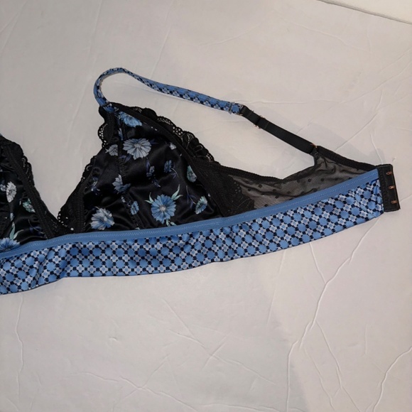 Aerie by American Eagle Outfitters Unlined Floral Bralette size large - Picture 3 of 6
